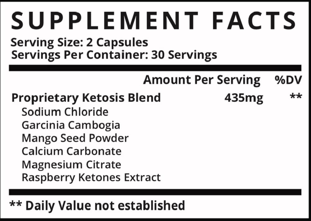 Keto Charge 300 Capsules T2252