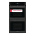 27 in. Double Electric Built-In Wall Oven with Convection in Black H265808