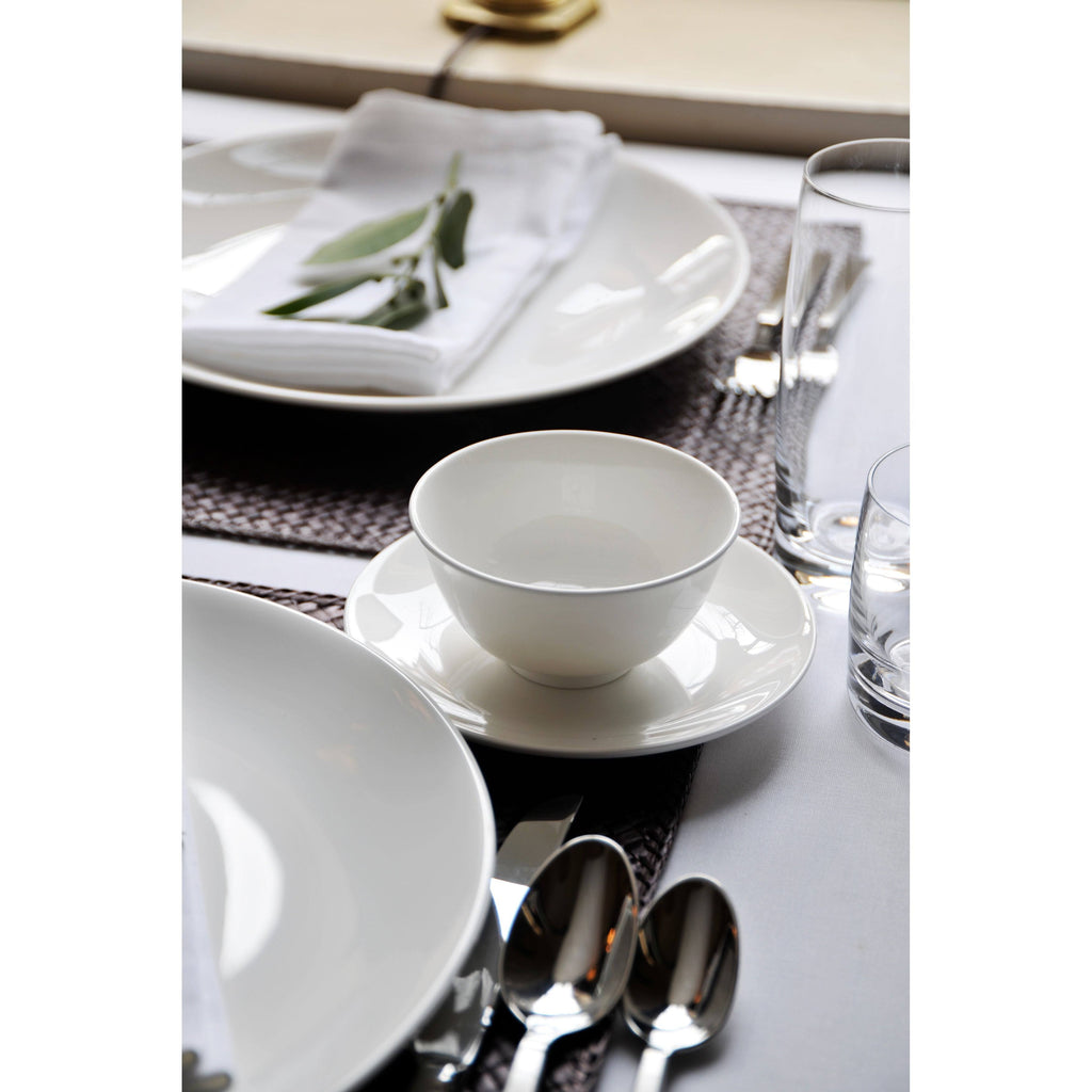 White Bone China Coupe Platter F742