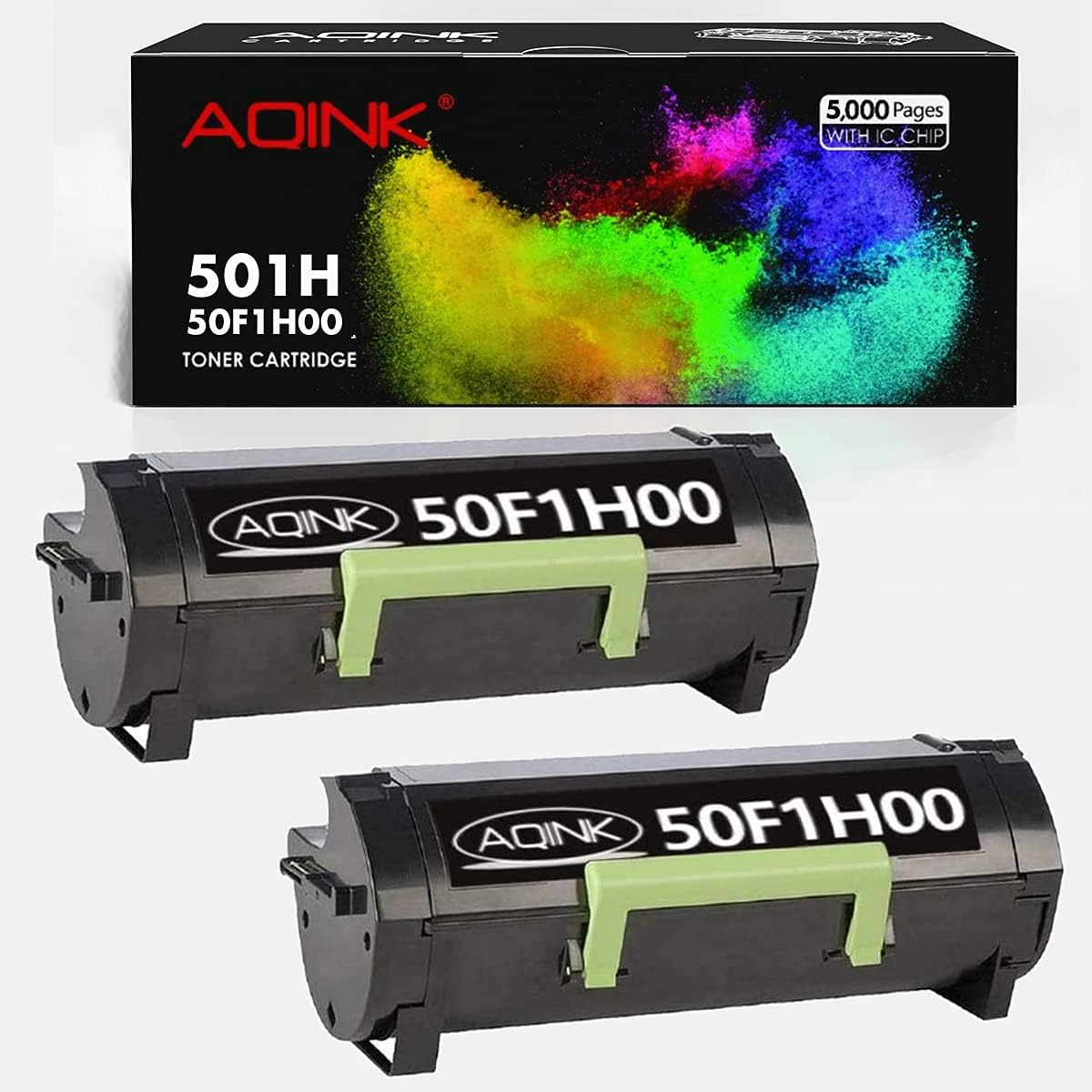 Remanufactured Black Toner Cartridge 2-Pack L984