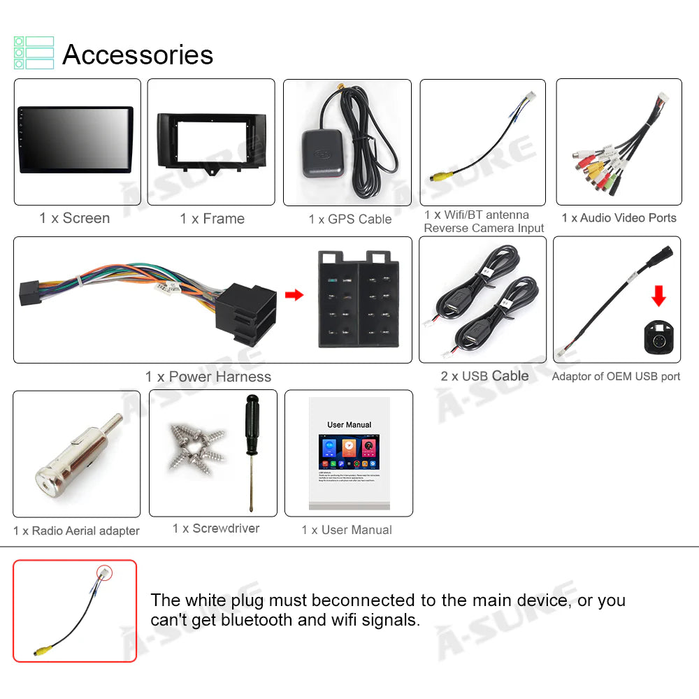 Android 11 GPS Car Stereo Radio IPS B8209