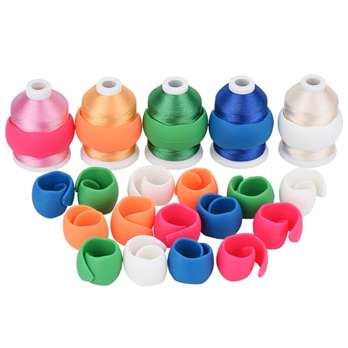 63 Colors Polyester Embroidery Machine Thread Kit 40 Weight M298380