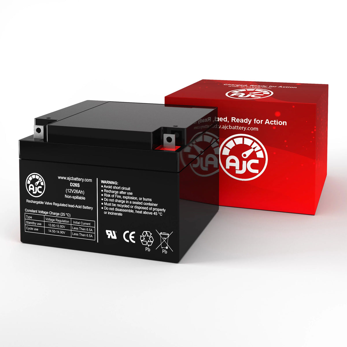 12V 26Ah Sealed Lead Acid Battery M479