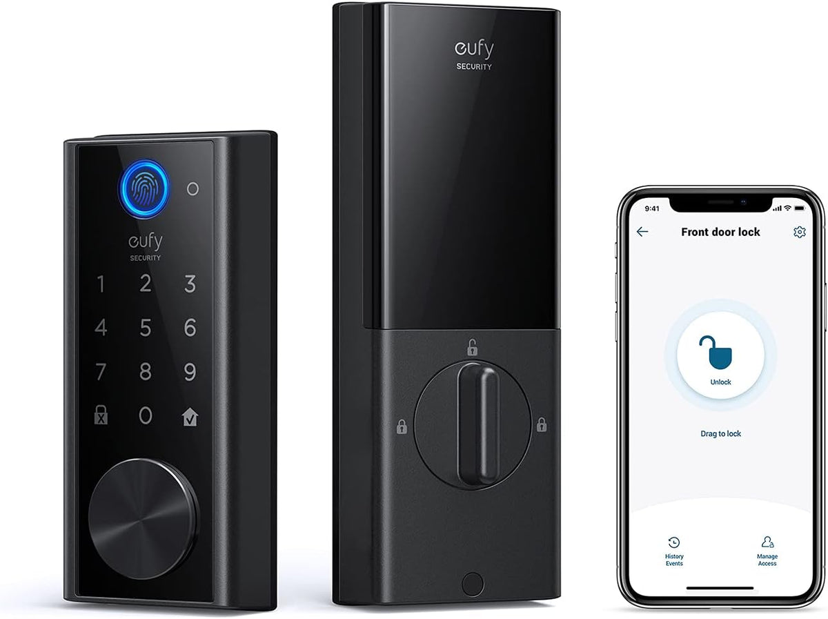 Smart Lock Touch & Wi-Fi Fingerprint Keyless Entry Door Lock V7385