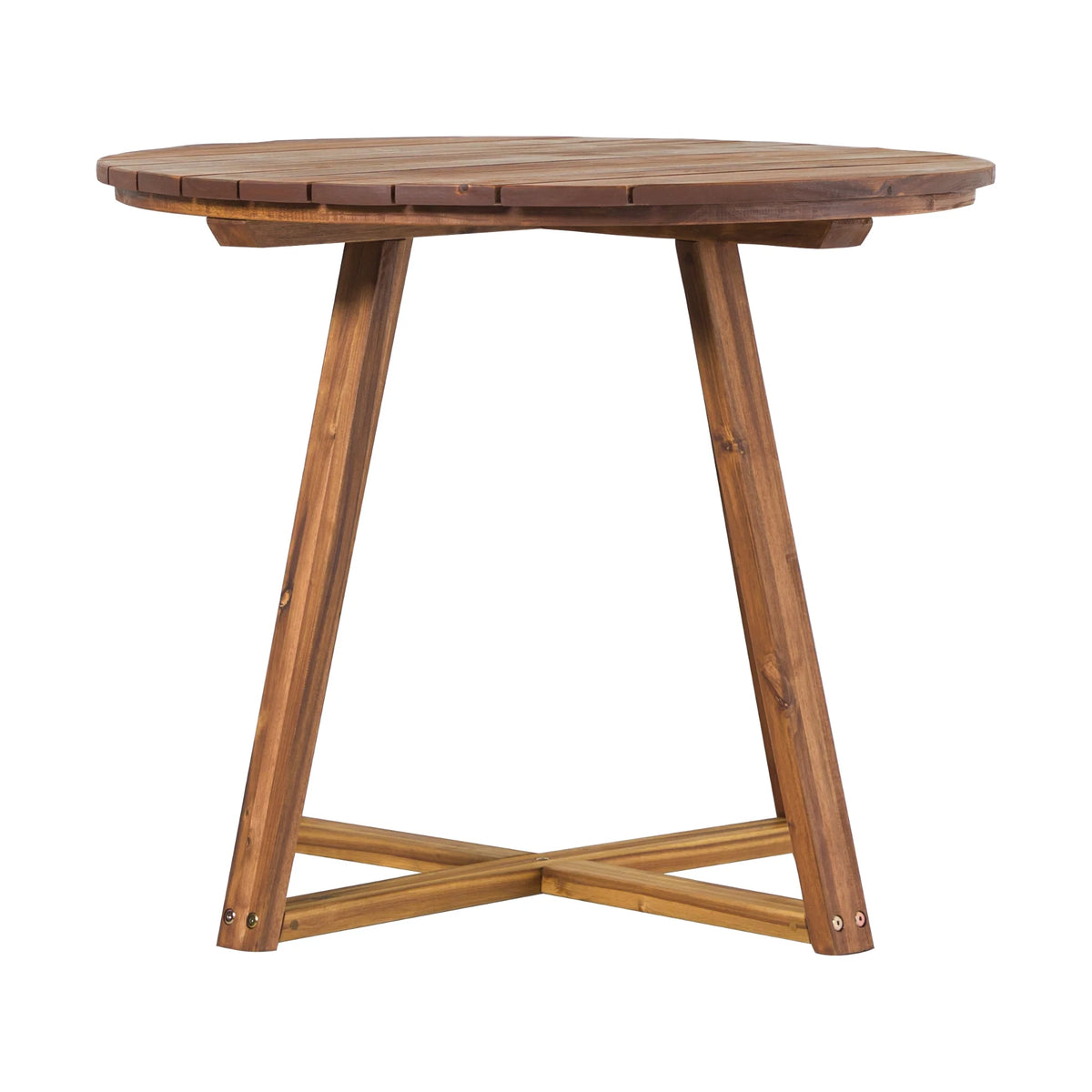 30” Solid Acacia Wood Outdoor Dining Table N7394