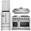 48 Propane Gas Range 4 Piece Package Q39403