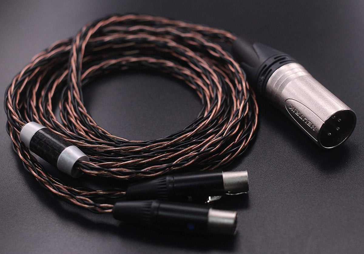 HiFi Replacement Headphones 4-pin XLR Balanced Male Audio Cable O878299