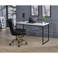 Antique White & Black Desk A723