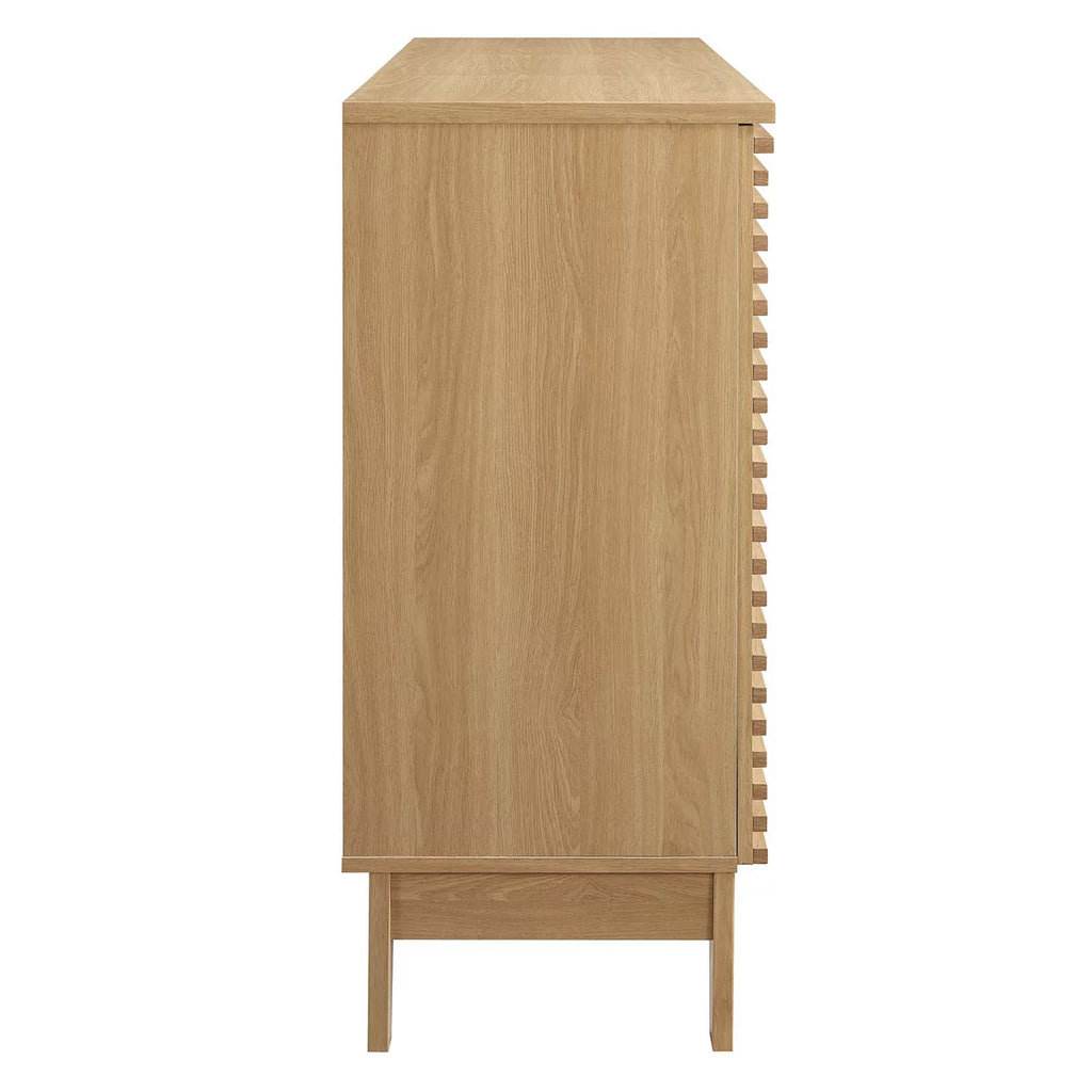 Oak Bar Cabinet I63665