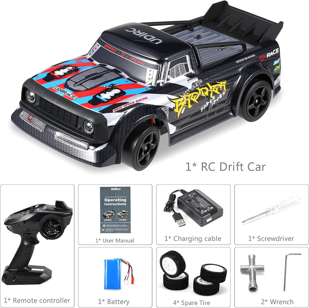 1:16 Scale 2.4GHz Remote Control RC Drift Car 4WD RTR K76987