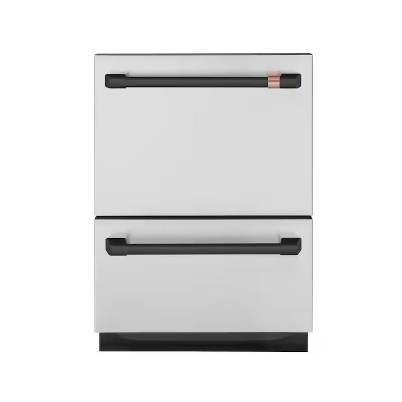 Flat Black Double Drawer Dishwasher Handle Kit X2928