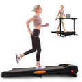 Incline Walking Pad Treadmill with LED Display and Remote Control, Black V906