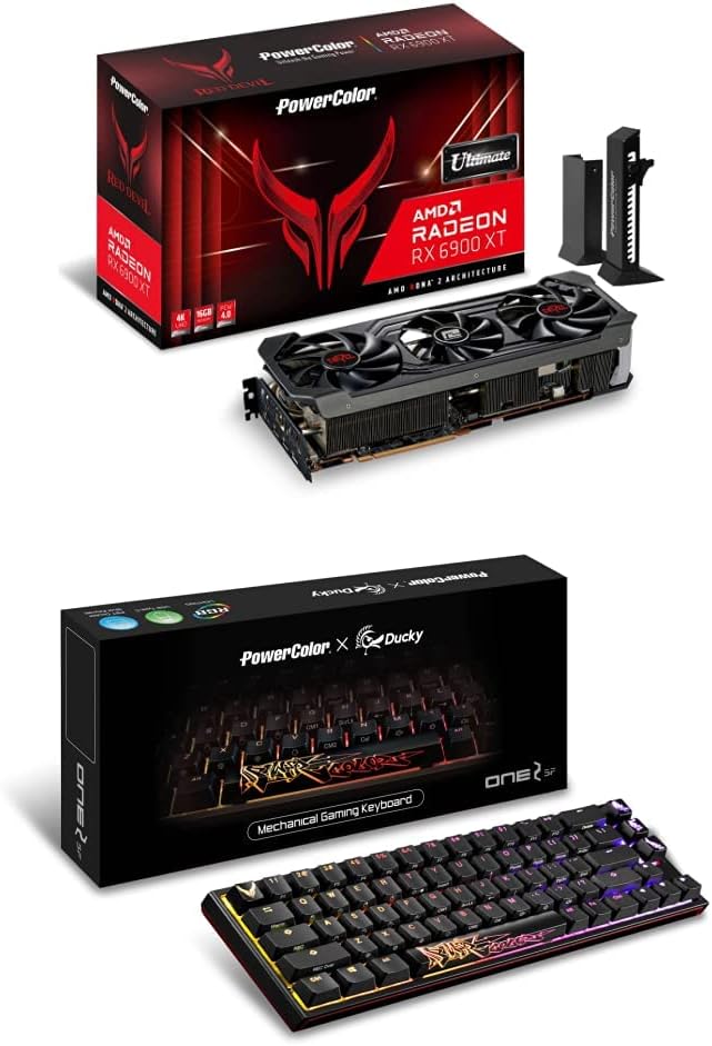 Red Devil AMD Radeon RX 6900XT Ultimate RGB Mechanical Keyboard Q5831