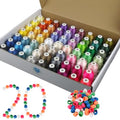 63 Colors Polyester Embroidery Machine Thread Kit 40 Weight M298380