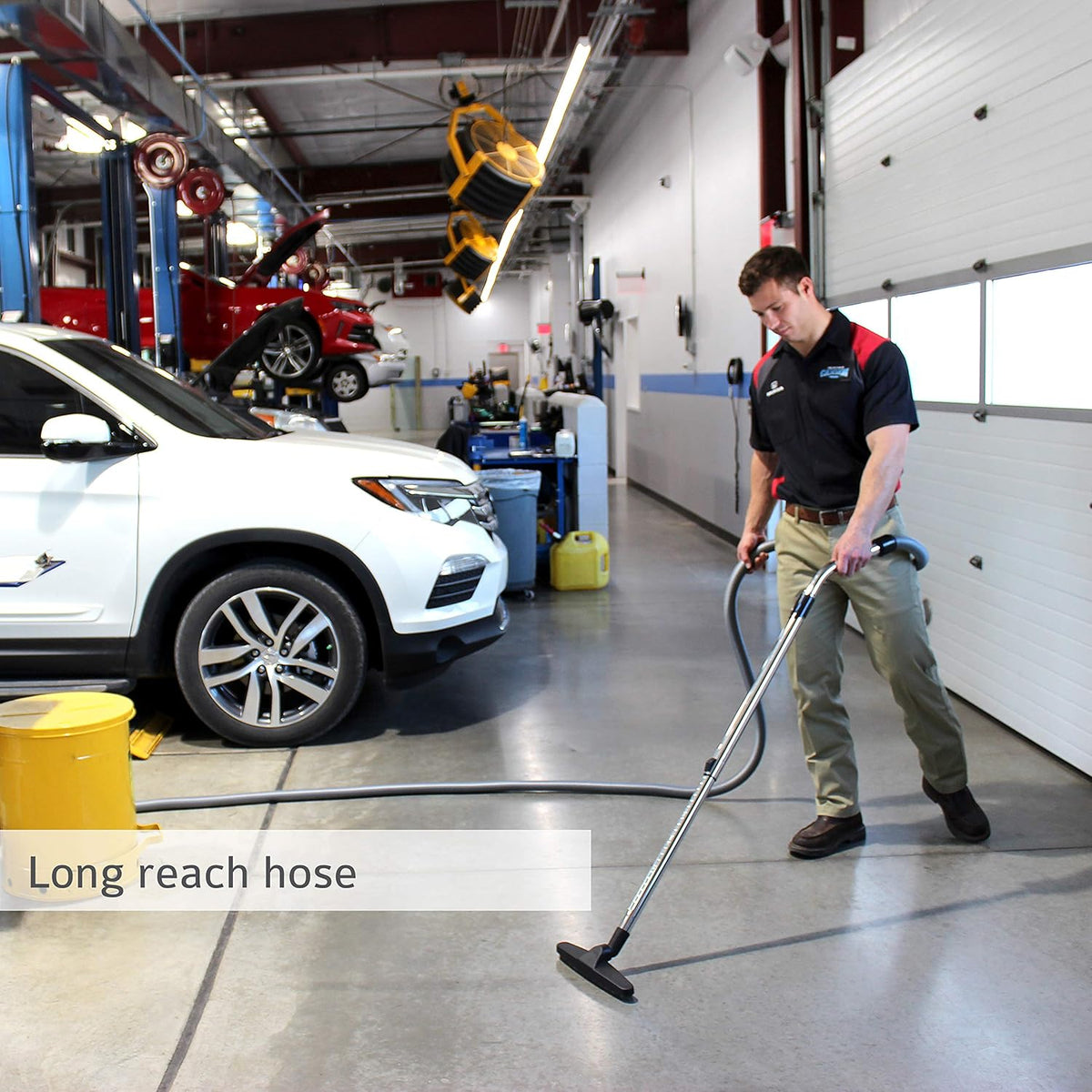 Wall Mounted Vacuum with 30 ft Hose and Tools Z652790