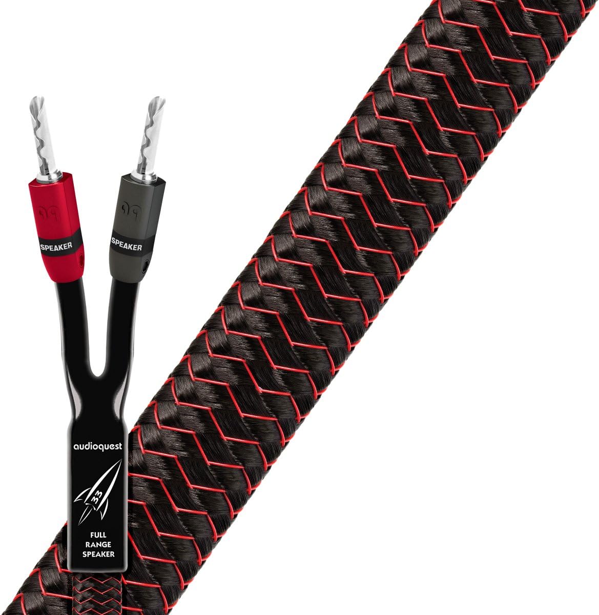 12ft Speaker Cable with Silver Bananas I151219