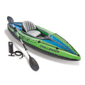 Inflatable Single Person Kayak Set with Pump S24224