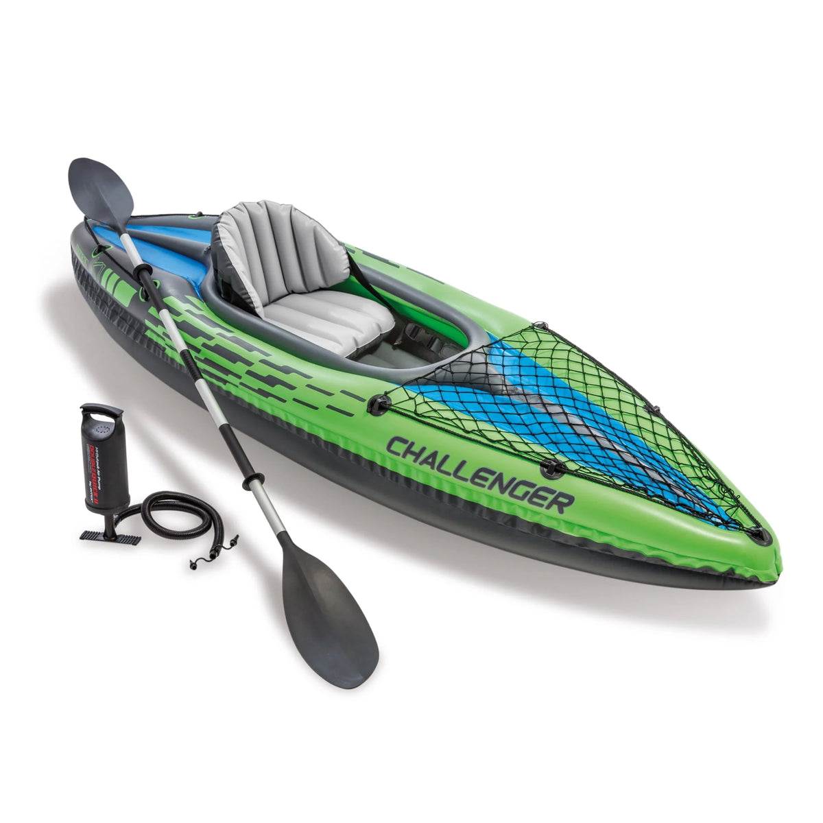 Inflatable Single Person Kayak Set with Pump S24224