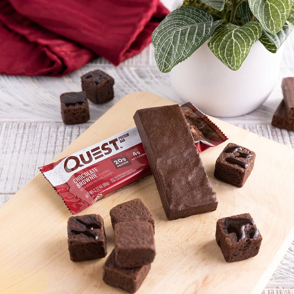 Chocolate Brownie 20g Protein Bar 12 Ct U136098