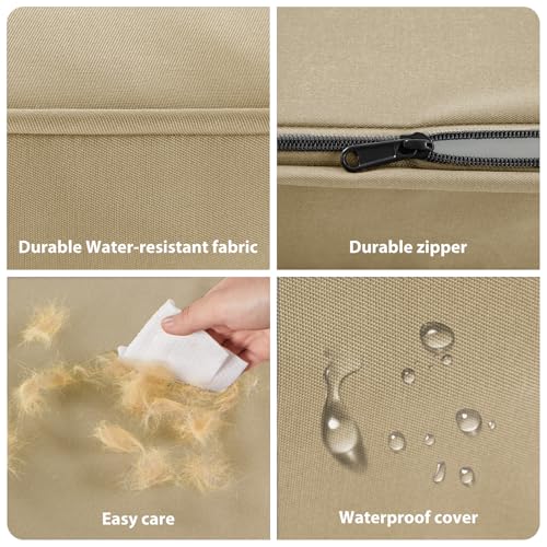 Waterproof Orthopedic Dog Bed with Removable Washable Cover U7683