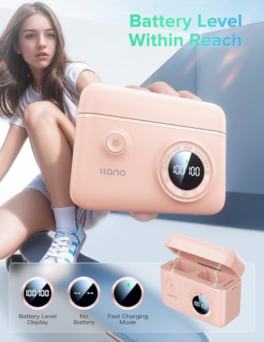 18W Fast Dual USB C Camera Battery Charger with Smart Digital Display G6816