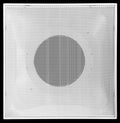 24 x 24 Perforated Return Grill with 12 Collar R4430
