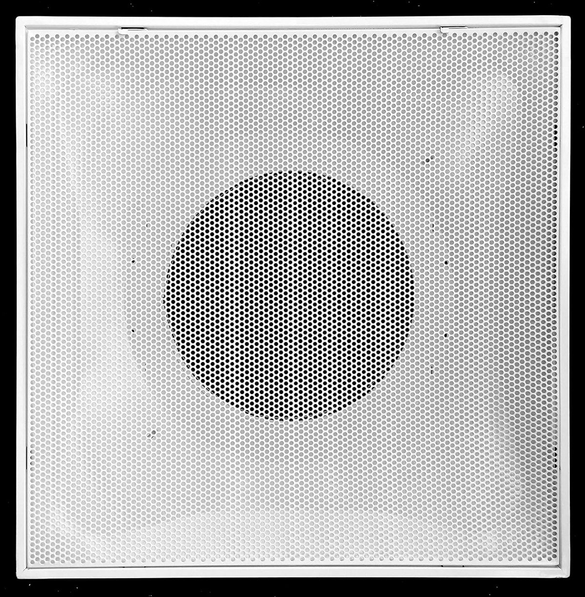 24 x 24 Perforated Return Grill with 12 Collar R4430