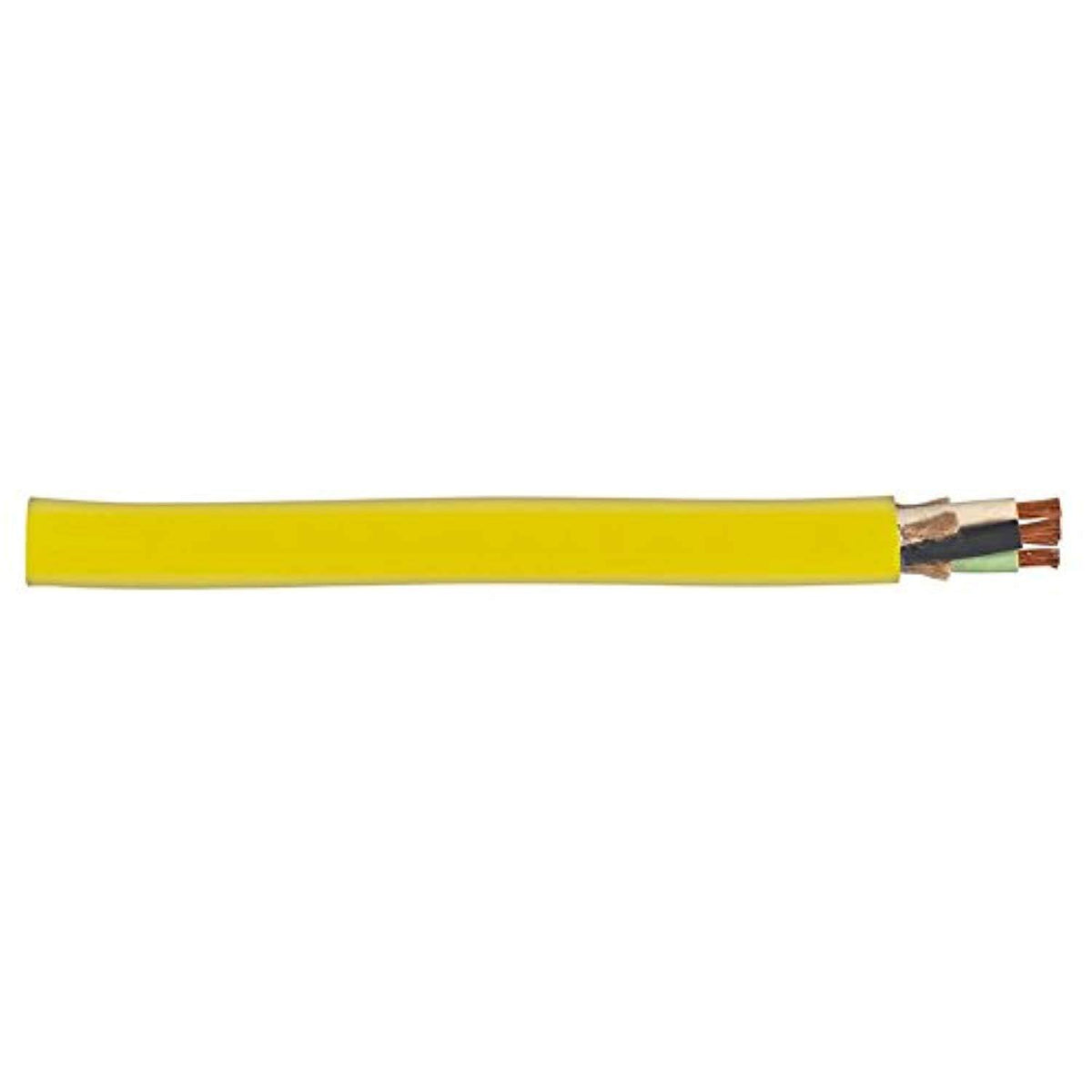 Yellow 3 Conductor 14 AWG SJOOW Portable Cord 250 ft U95705