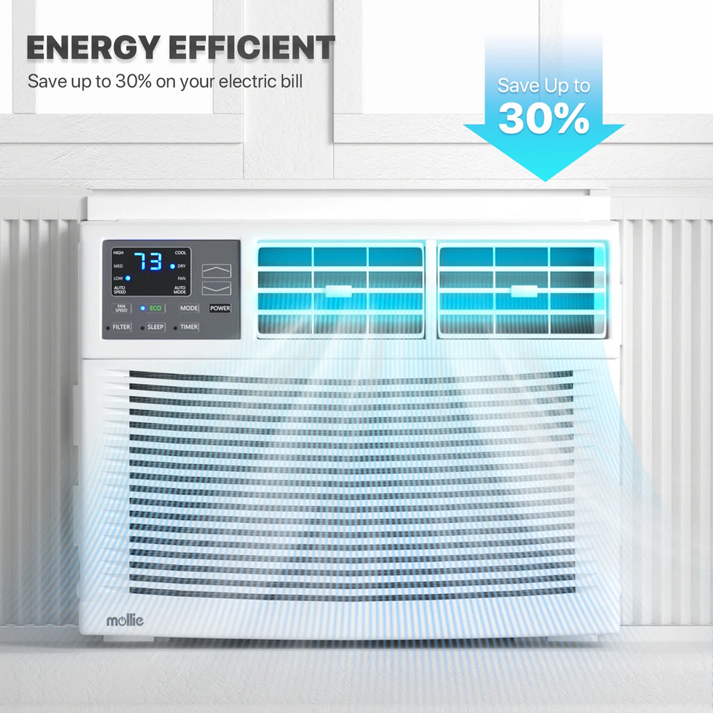 5,000 BTU Mechanical Window Air Conditioner with Multi-Speed Fan, White M60039