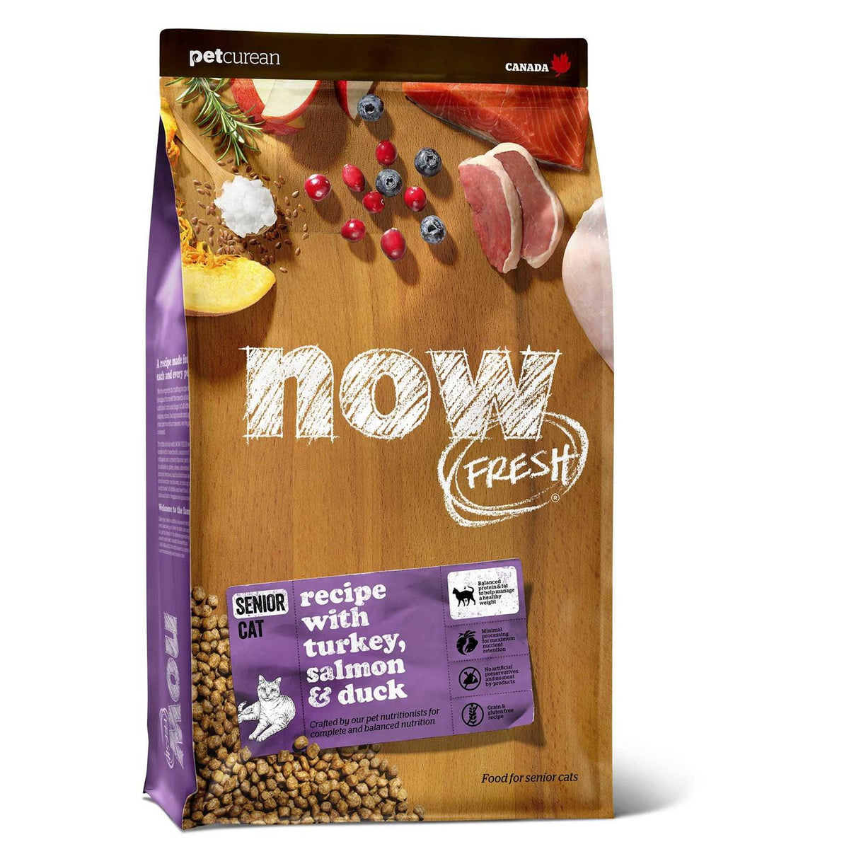Grain-Free Senior Dry Cat Food Q7321