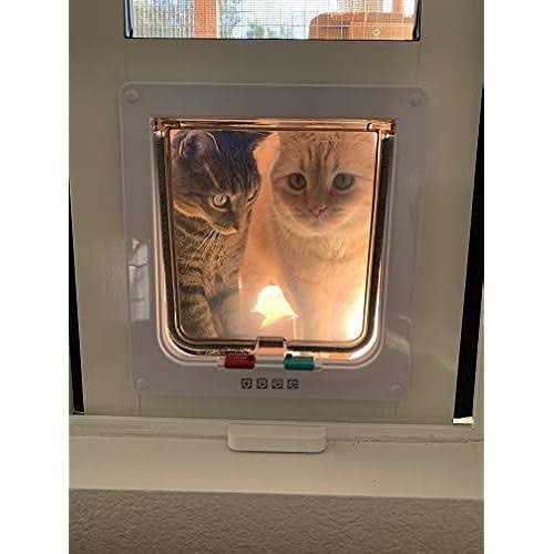 Cat Door for Horizontal Sliding Windows H430732