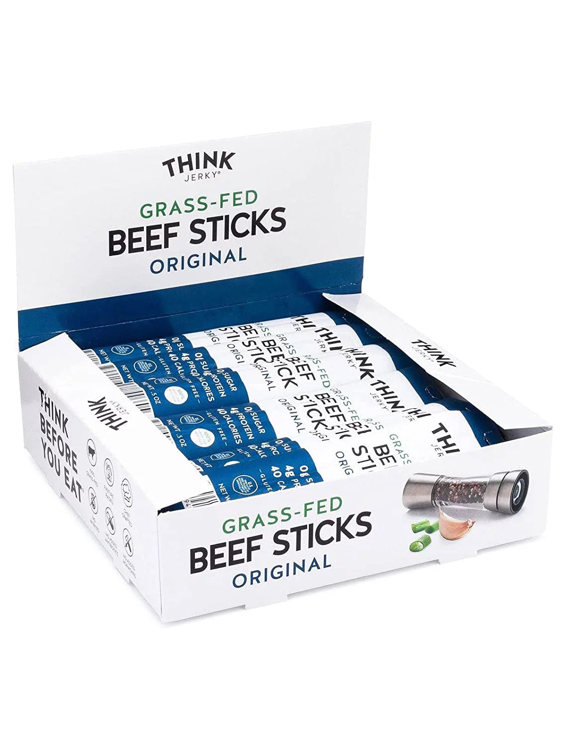 Original Grass-Fed Beef Sticks 0.5 Ounce Pack of 20 H233900