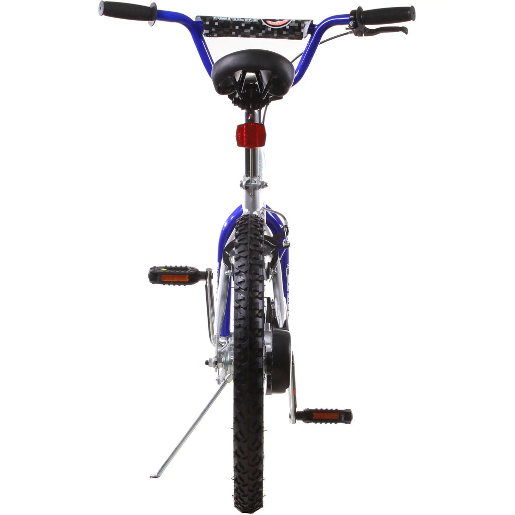 20 In. Blue and Silver BMX Bike T21612