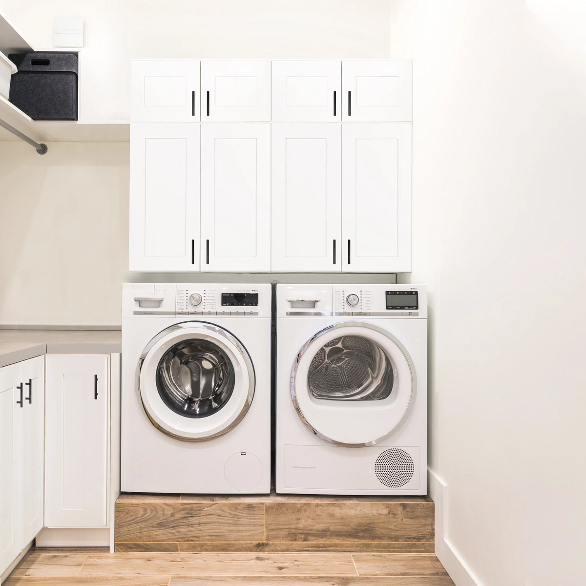White Shaker Tall Wall Kitchen Cabinet 30x24x12 E958159