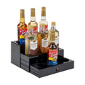 9 Compartment Black Syrup Bottle Holder H30157