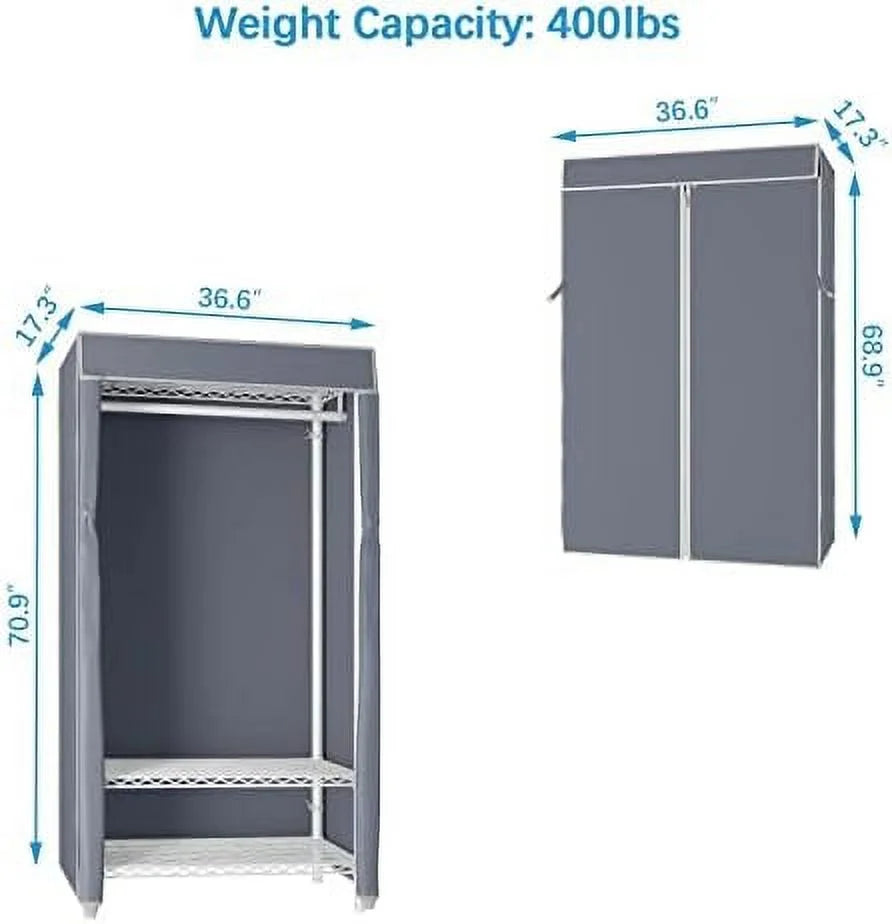 3 Tiers Garment Rack with Cover G1509