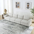 Upholstered Modular Sofa 4-Seater T3785
