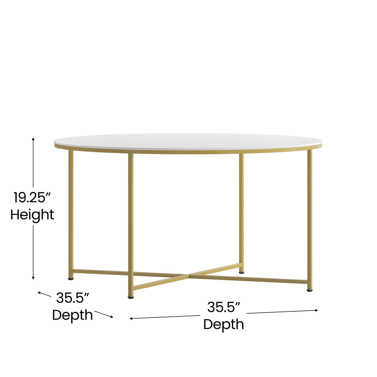 White Laminate 3 Piece Coffee and End Table Set T589