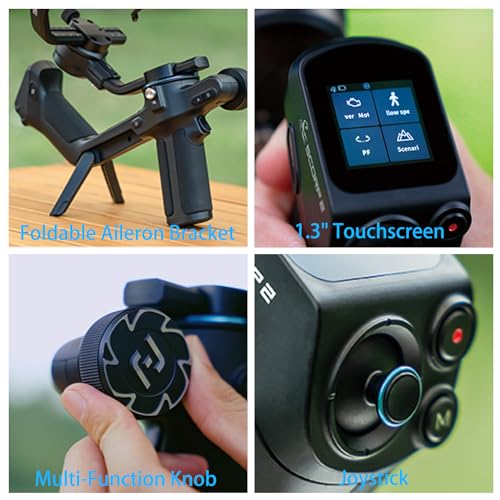 3-Axis Camera Gimbal Stabilizer with Touch Screen U69770
