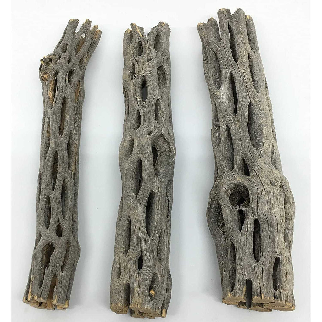 Natural Cholla Wood 3 Pieces Aquarium Decoration M9894