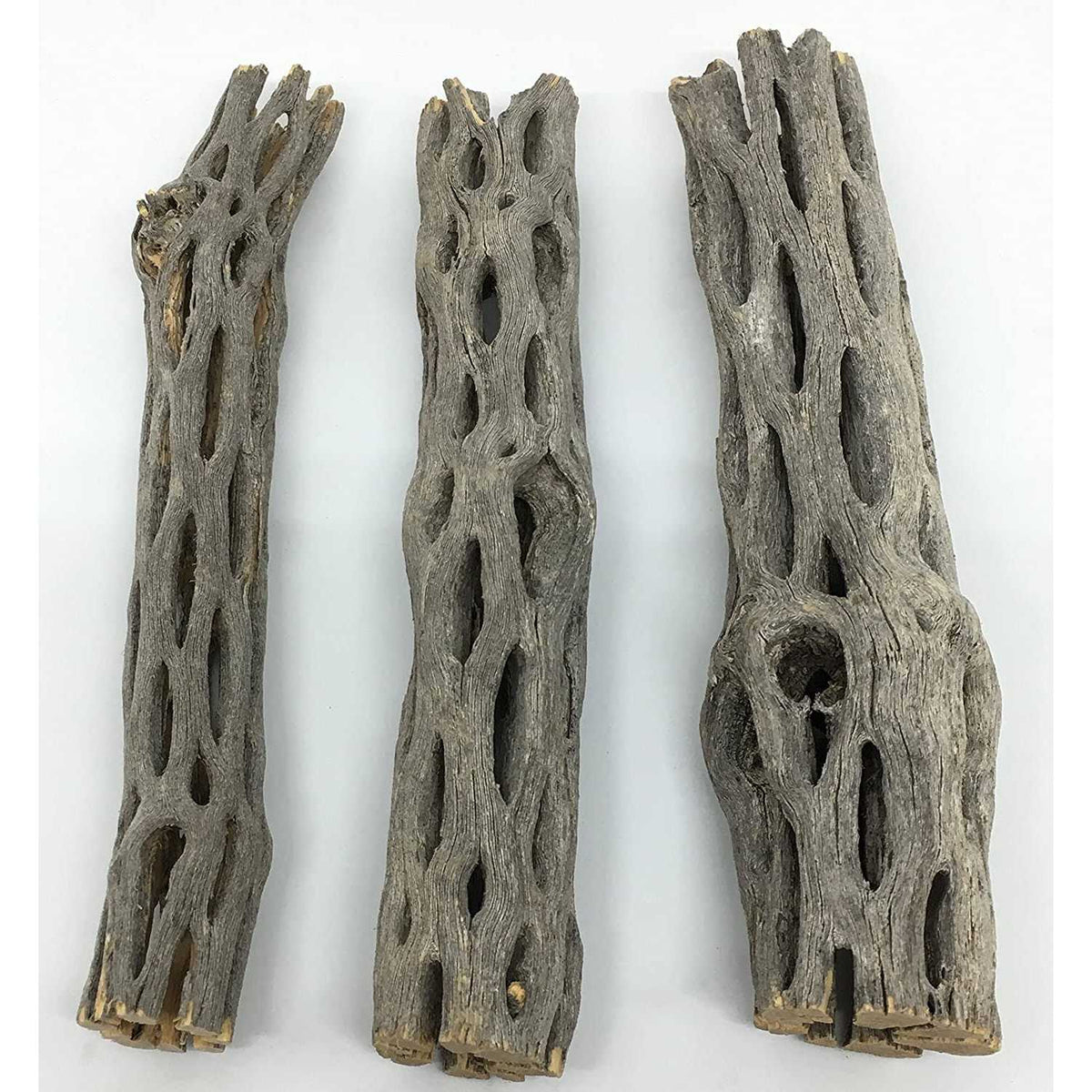 Natural Cholla Wood 3 Pieces Aquarium Decoration M9894