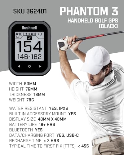 Blue GPS Rangefinder with Magnetic Mount G606332
