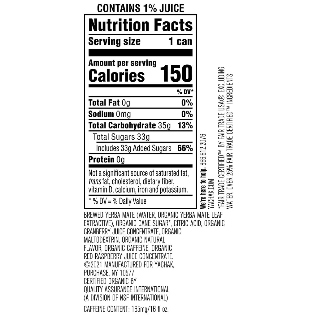 Yerba Mate Drink 16 fl oz 12 Pack Cans C971978