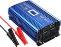 600 Watts Pure Sine Wave Power Inverter 12V to 110V 120V with USB Port & LCD Display V857