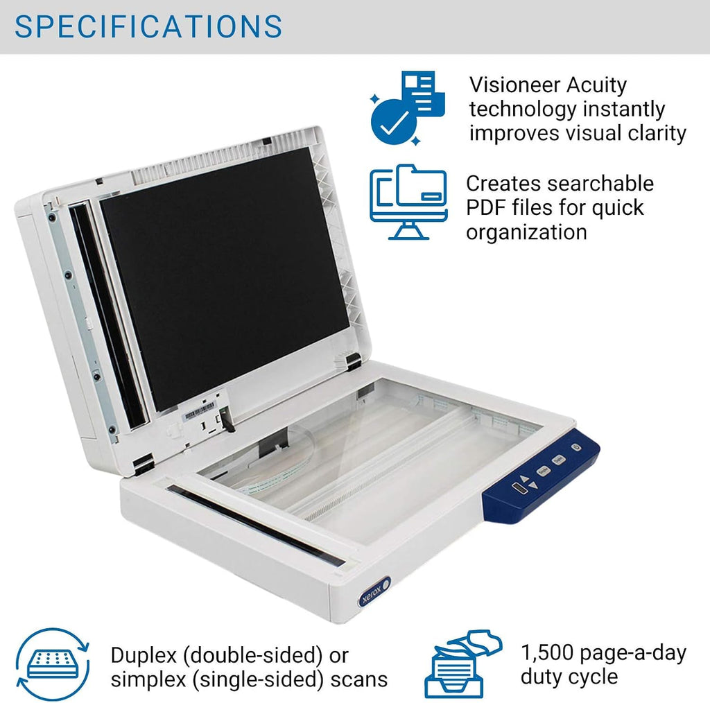 Flatbed Document Scanner with Automatic Document Feeder I663678