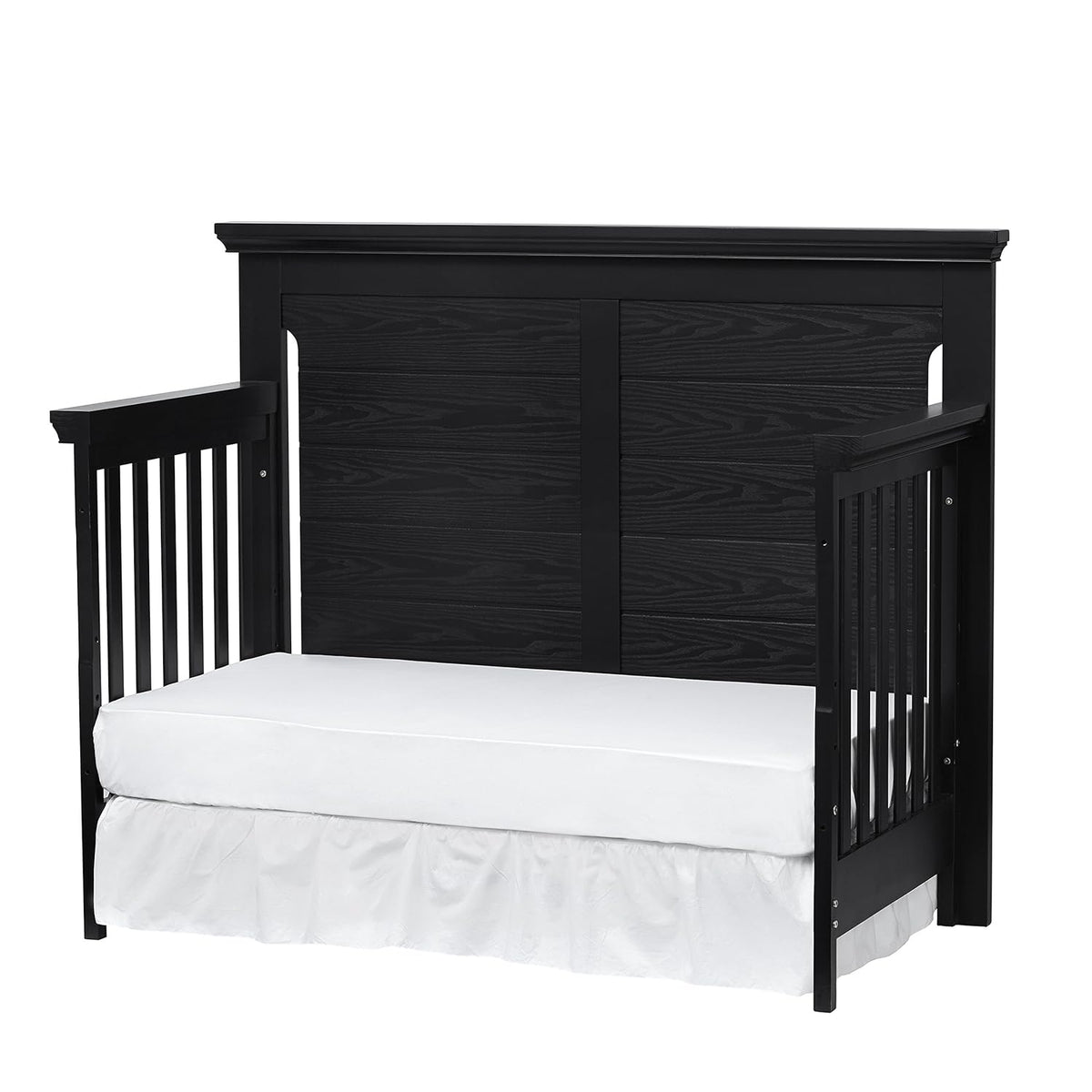 4 in 1 Convertible Crib Black W7102