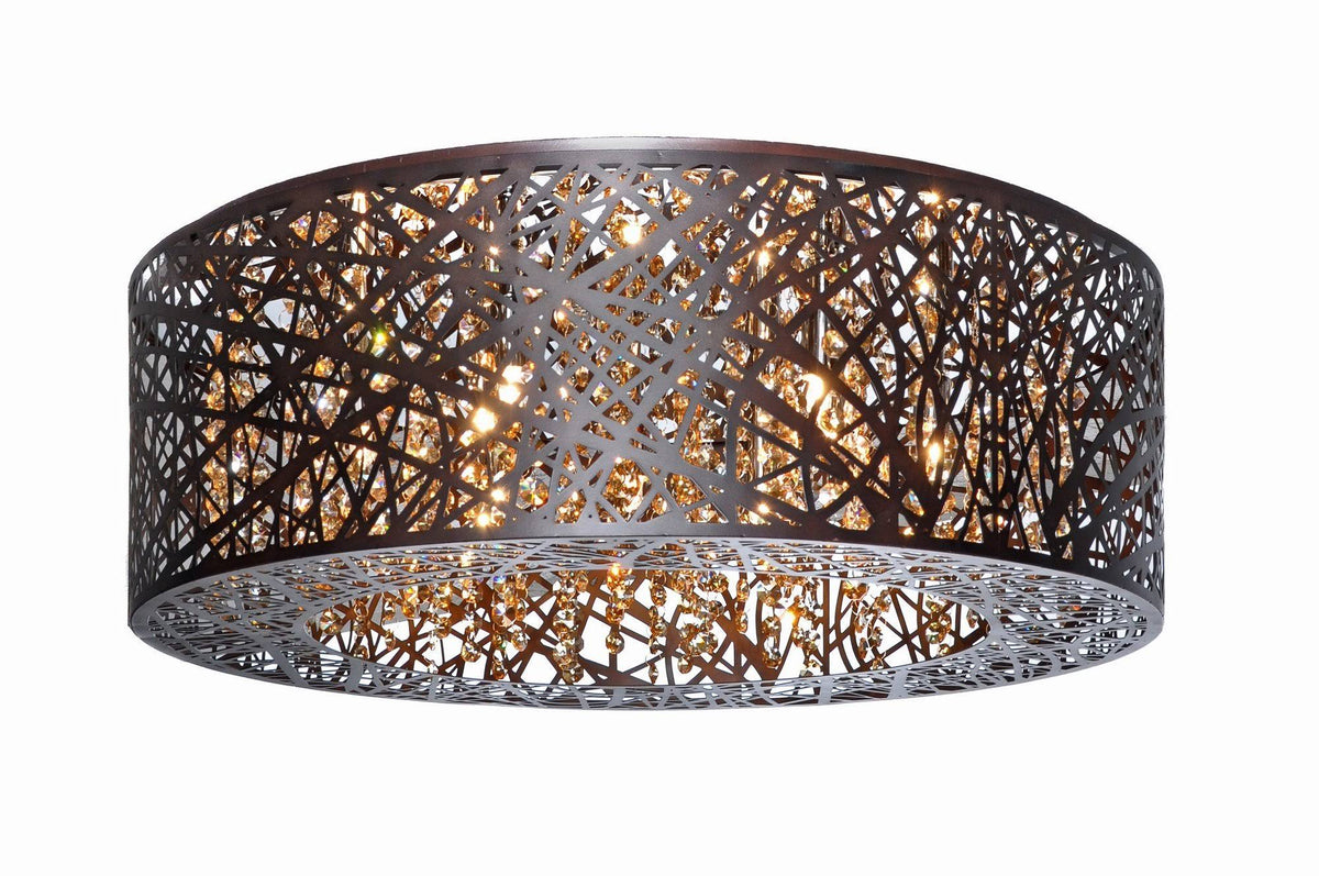 9-Light Flush Mount O6704