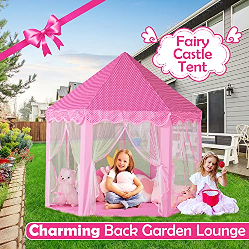 Princess Castle Play Tent Pink X2790
