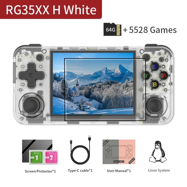 Handheld Game Console 3.5 inch IPS Screen 3300mAh 64G A26697