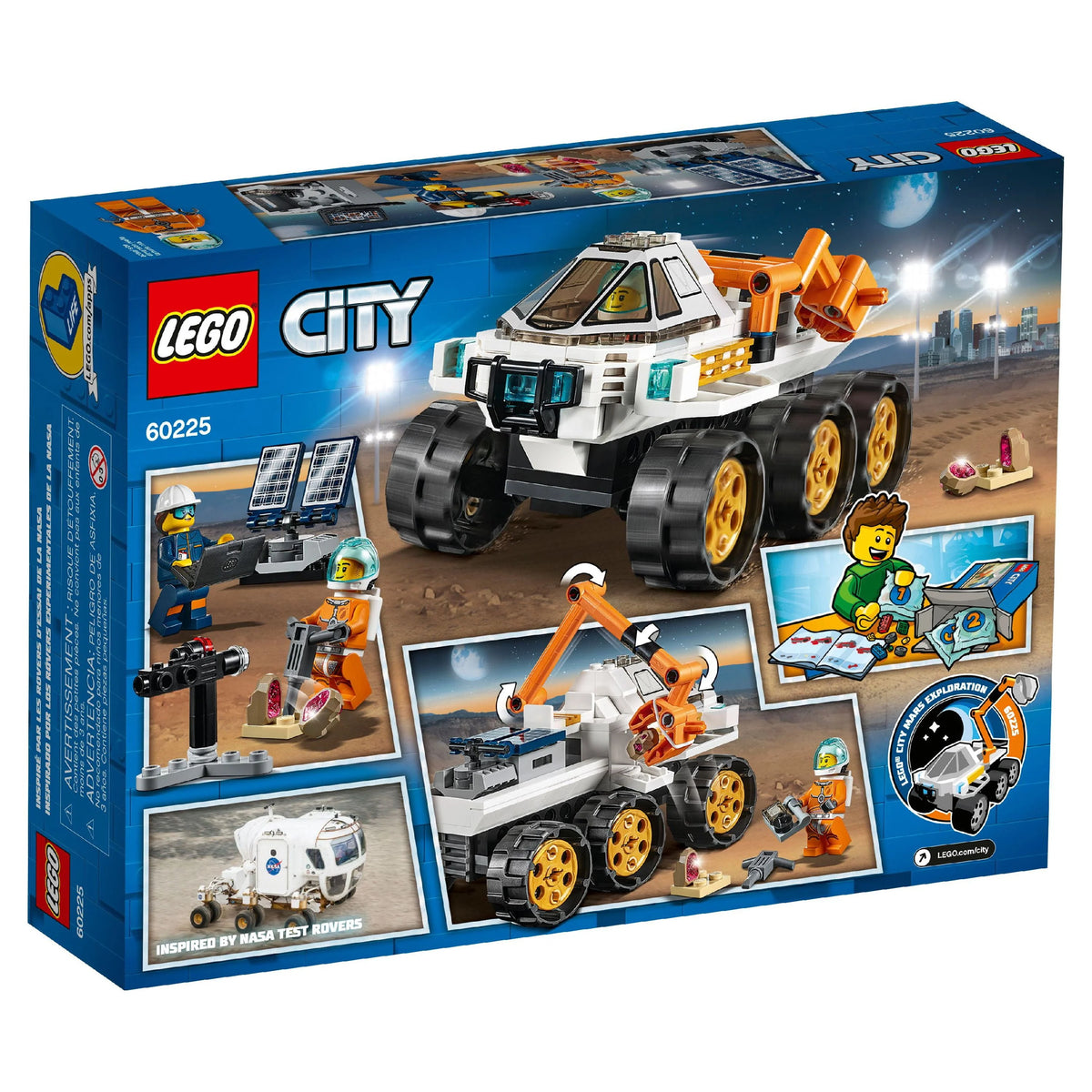 Space Rover Testing Drive 202 Pieces Kit V7291